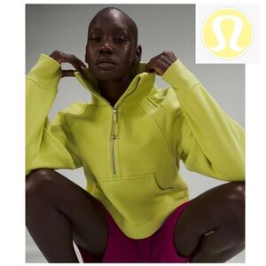 Lululemon Sz XS/S Scuba Oversized Funnel Neck Half Zip (flawed)